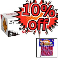 10% Off M-150 Salute Firecrackers Wholesale Case 120/12 Fireworks For Sale - Wholesale Fireworks 