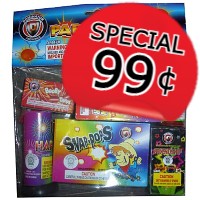 99 CENT SPECIAL Par-Tee Bag Fireworks Assortment Fireworks For Sale - Fireworks Assortments 