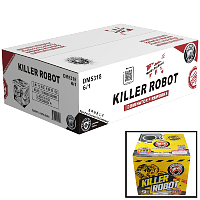 Killer Robot 500g Wholesale Case 6/1 Fireworks For Sale - Wholesale Fireworks 