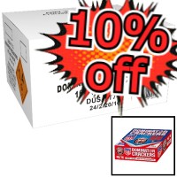 10% Off Dominator USA Firecrackers 16s Half Brick Wholesale Case 960/16 Fireworks For Sale - Wholesale Fireworks 