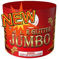 Fireworks - 200G Multi-Shot Cake Aerials - Twitter Glitter Jumbo