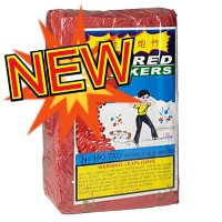 All Red Celebration Crackers 100 TAU 1920 Piece Fireworks For Sale - Firecrackers 